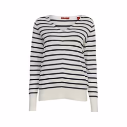 Pull col V rayé femme Esprit