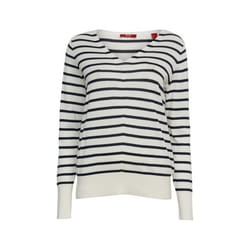 Pull col V rayé femme Esprit