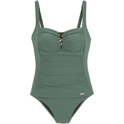 Lascana - Maillot de bain une pièce amincissant Rapiz - MAY63LA - Maillots de bain 1 pièce - Kaki - 40B