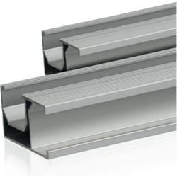 Rail de montage universel en aluminium Zelsius 150 cm pour un module solaire, rail de fixation, 2 pièces