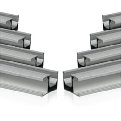 Zelsius - Rail de montage universel en aluminium 150 cm pour un module solaire, rail de fixation, 8 pièces