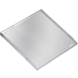 Bbq-toro - plaque de cuisson en acier inoxydable, 40 x 41,5 cm, bbq Plancha, plaque de cuisson, poêle à griller, plat à griller