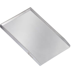 Bbq-toro - plaque de cuisson en acier inoxydable, 30 x 45 cm, bbq plancha, plaque de cuisson, poêle à griller, plat à griller