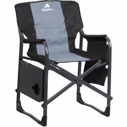 CampFeuer Chaise de camping pliante, grise, chaise de pêcheur avec table pliante, chaise pliante La chaise pliable de CampFeu ...