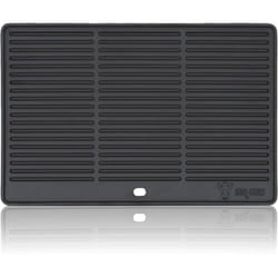 Bbq-toro - plaque de cuisson en fonte, 48,5 x 40 cm, bbq Plancha pre-seasoned, plat à griller