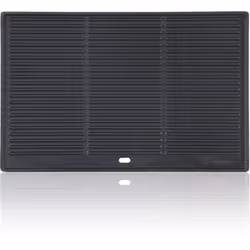 BBQ-Toro Plaque de cuisson en fonte 48 x 31,5 cm, plaque reversible cullotée, poêle pour grill, plancha pour barbecue La plan ...