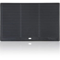 Bbq-toro - Plaque de cuisson en fonte 48 x 31,5 cm, plaque reversible cullotée, poêle pour grill, plancha pour barbecue