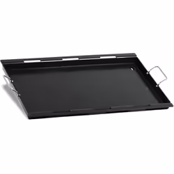 BBQ-Toro plaque de cuisson en acier céramique 67 x 47,5 cm, plaque avec revêtement céramique, plaque de gril en acier La plaq ...