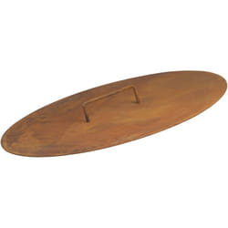 Bbq-toro - Couvercle pour brasero ø 60 cm Aspect rouille Couvercle pour brasero avec poignée
