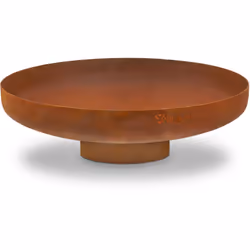 BBQ-Toro Brasero Ø 70 cm, aspect rouille, foyer extérieur avec pied, coupe à feu en acier patiné Le brasero avec patine rouil ...