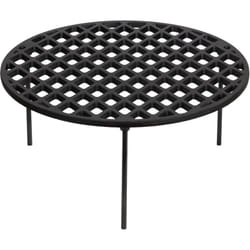 Bbq-toro - grille de cuisson en fonte ø 45 cm avec 3 pieds, dessous de plat Dutch Oven, accessoires pour barbecue, trépied