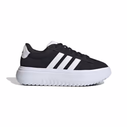 Chaussures Adidas Grand Court Platform Suede pour Femme Noir