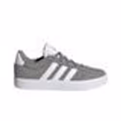 Chaussures pour Enfant - ADIDAS - Vl Court 3.0 K - Talon Plat - Fermeture Lacets - Gris