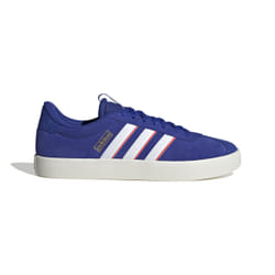 Chaussures Homme - ADIDAS VL Court 3.0 - Bleu - Talon Plat - Lacets
