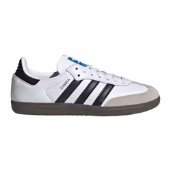 Chaussures - Adidas - Samba Og J - Enfant - Blanc - Synthétique - Lacets