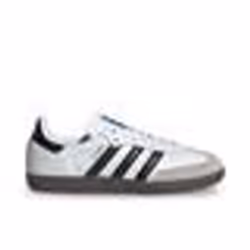 Chaussures pour Enfant - ADIDAS - Samba Og J - Blanc - Cuir - Lacets
