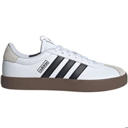 Chaussures VL Court 3.0 - Adidas - Homme - Blanc - Lacets - Adulte