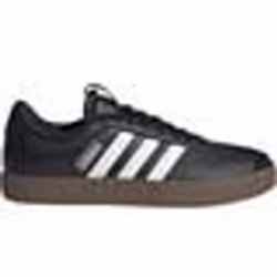 Baskets basses - ADIDAS - VL COURT 3.0 - Noir - Daim-Nubuck - Lacets