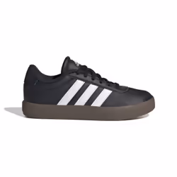 Chaussures - ADIDAS - VL Court 3.0 - Daim-Nubuck - Enfant - Couleur Noir