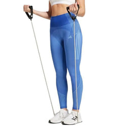 Legging Bleu Femme Adidas Seamless 7/8