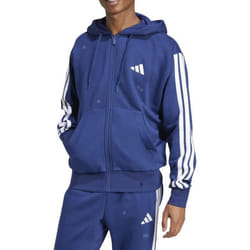 Adidas Sweat à Capuche pour Homme Essentials 3-Stripes Bleu JD1868