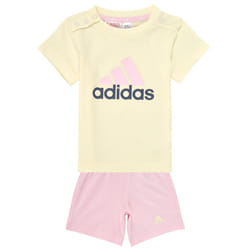 Ensemble short et t-shirt en coton bio Essentials en Beige