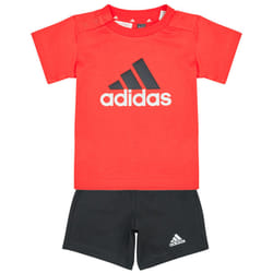 Ensemble - Adidas - IQ4132 - Orange/Noir - 100% coton - Garçon
