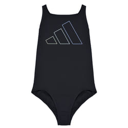 Maillot de bain Performance Big Bars Enfants en Noir