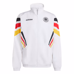 Veste de survêtement tissée Allemagne 1996 en Blanc - XS