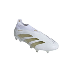 Chaussure sans lacets Predator Elite Terrain souple en Blanc