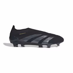 Chaussure sans lacets Predator Elite Terrain souple en Noir