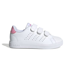 Baskets Adidas Sport Advantage Base 2.0 Cf C - Adidas - Blanc - Mixte - Scratch - Enfant - Plat - Synthétique