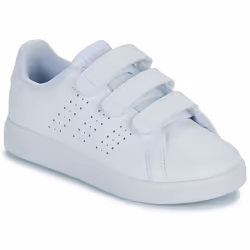 Chaussures pour Enfant - ADIDAS - Advantage Base 2.0 Cf C - Blanc - Fermeture par Scratch - Talon Plat