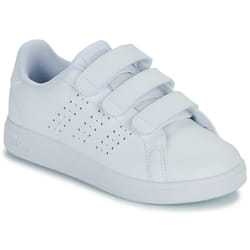 Chaussures pour Enfant - ADIDAS - Advantage Base 2.0 Cf C - Blanc - Fermeture par Scratch - Talon Plat