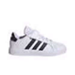 Chaussures de Tennis - ADIDAS - Grand Court 2.0 - Enfant - Cuir Synthétique - Semelle Caoutchouc
