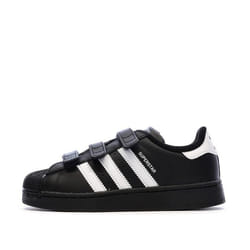 Baskets Noires Garçon Adidas Superstar