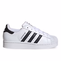 Chaussures pour Enfant - ADIDAS - Superstar II J - Blanc - Cuir - Lacets