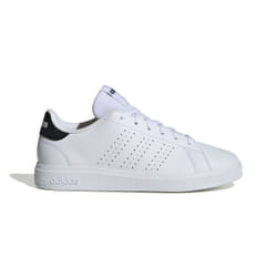 Chaussures pour Enfant Adidas Advantage Base 2.0 J - Blanc - Lacets - Plat - Synthétique
