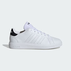 Chaussures pour Enfant Adidas Advantage Base 2.0 J - Blanc - Lacets - Plat - Synthétique