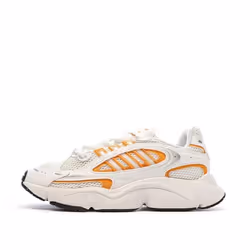 Baskets Blanches/Oranges Femme Adidas Ozmillen
