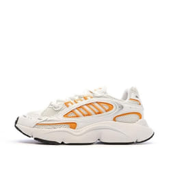Baskets Blanches/Oranges Femme Adidas Ozmillen