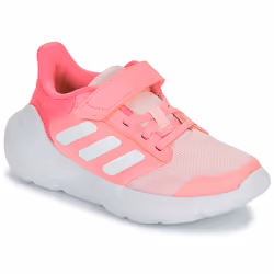 Chaussures Enfant - Adidas - Tensaur Run 3.0 El C - Rose - Lacets - Plat