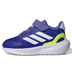 Baskets Adidas Sport Runfalcon 5 El I - Bleu - Scratch - Enfant - Textile - Mixte