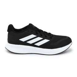 Chaussures de Running Blanche Bandes Noires Femme ADIDAS