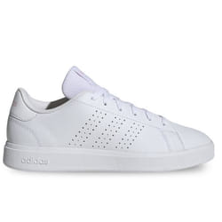 Chaussures Femme - Adidas - Advantage Base 2.0 - Cuir - Lacets - Talon Plat