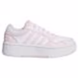 Chaussures pour Fille - ADIDAS Hoops 3.0 Bold J - Blanc - Lacets - Synthétique