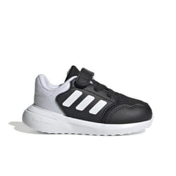 Chaussures pour Bébé - ADIDAS - Tensaur Run 3.0 El I - Noir - Fermeture Scratch - Talon Plat