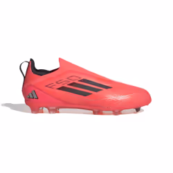 Chaussure sans lacets F50 Pro Terrain souple Enfants en Rose