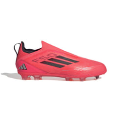 Chaussure sans lacets F50 Pro Terrain souple Enfants en Rose