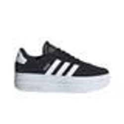 Chaussures Adidas Vl Court Bold J pour Fille Noir - Lacets - Enfant - Plat - Synthétique